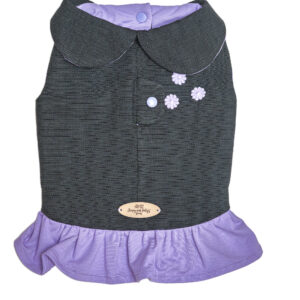 Jeans nero per Cani - Viola