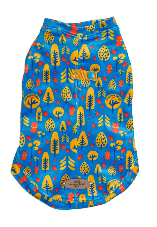 T-Shirt per cani Alberi