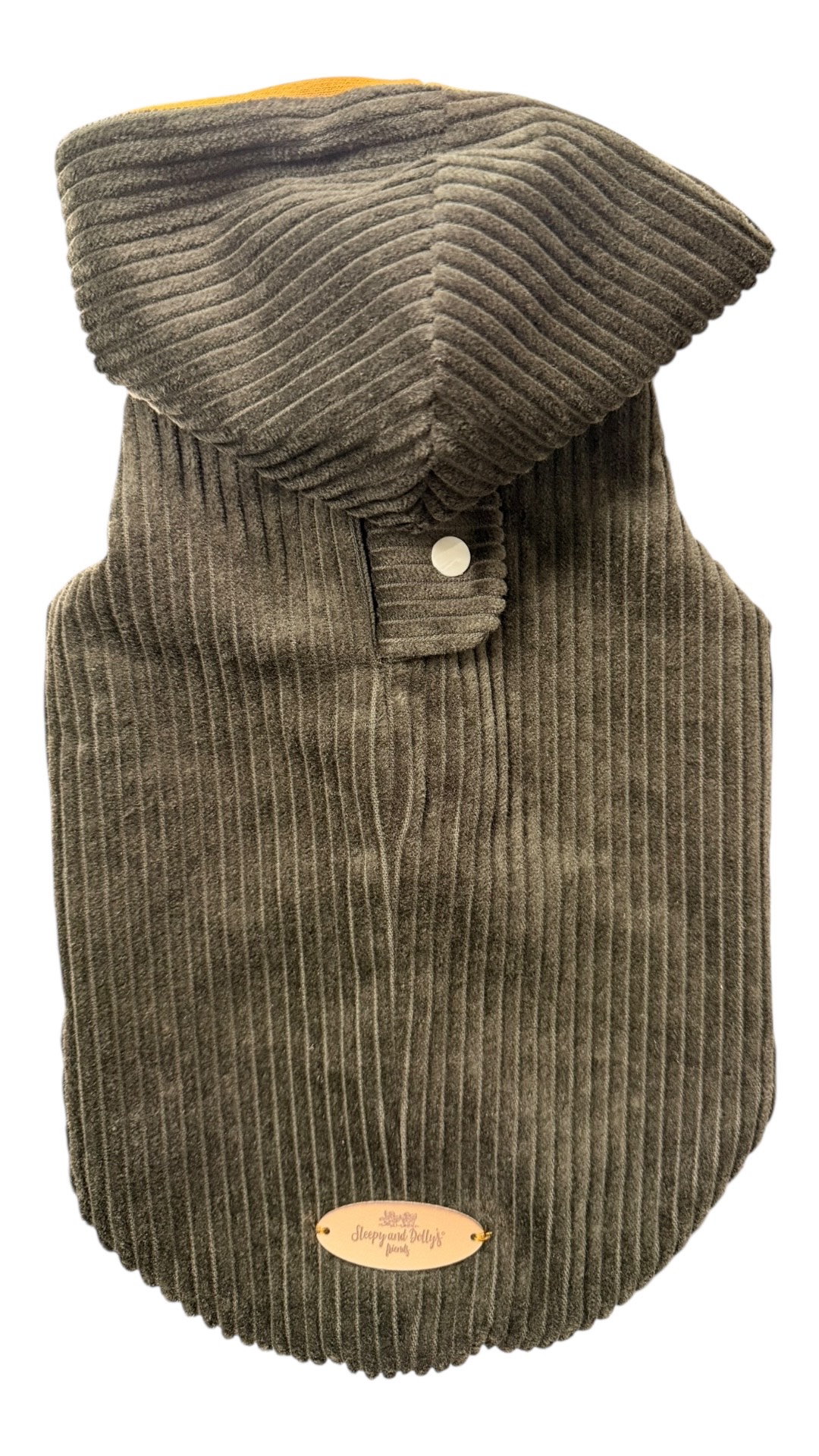 Cappottino per cani Velluto a coste Verde Oliva